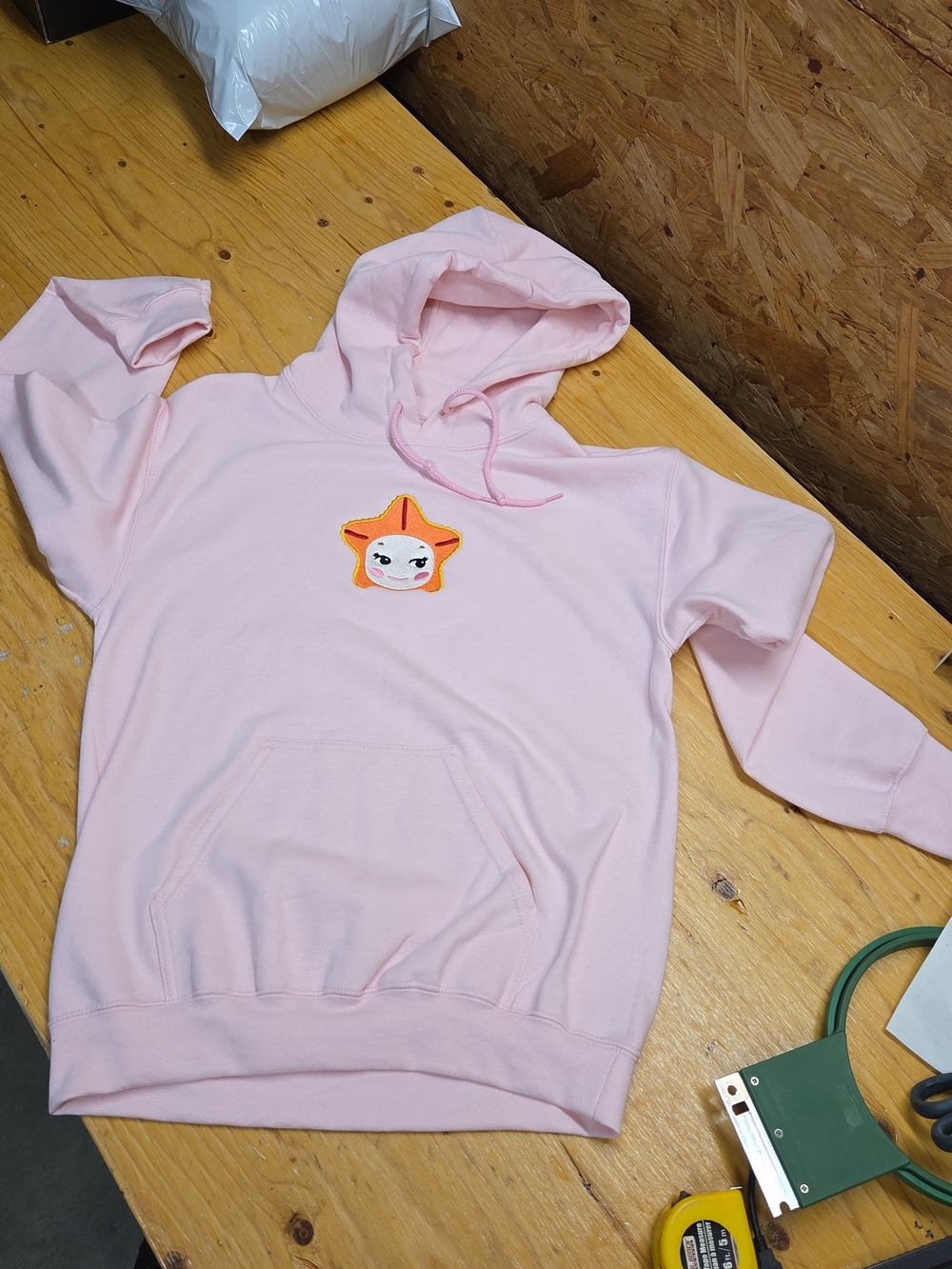 Kids Star Sonny Angel Hoodie with Cute Face Patch
